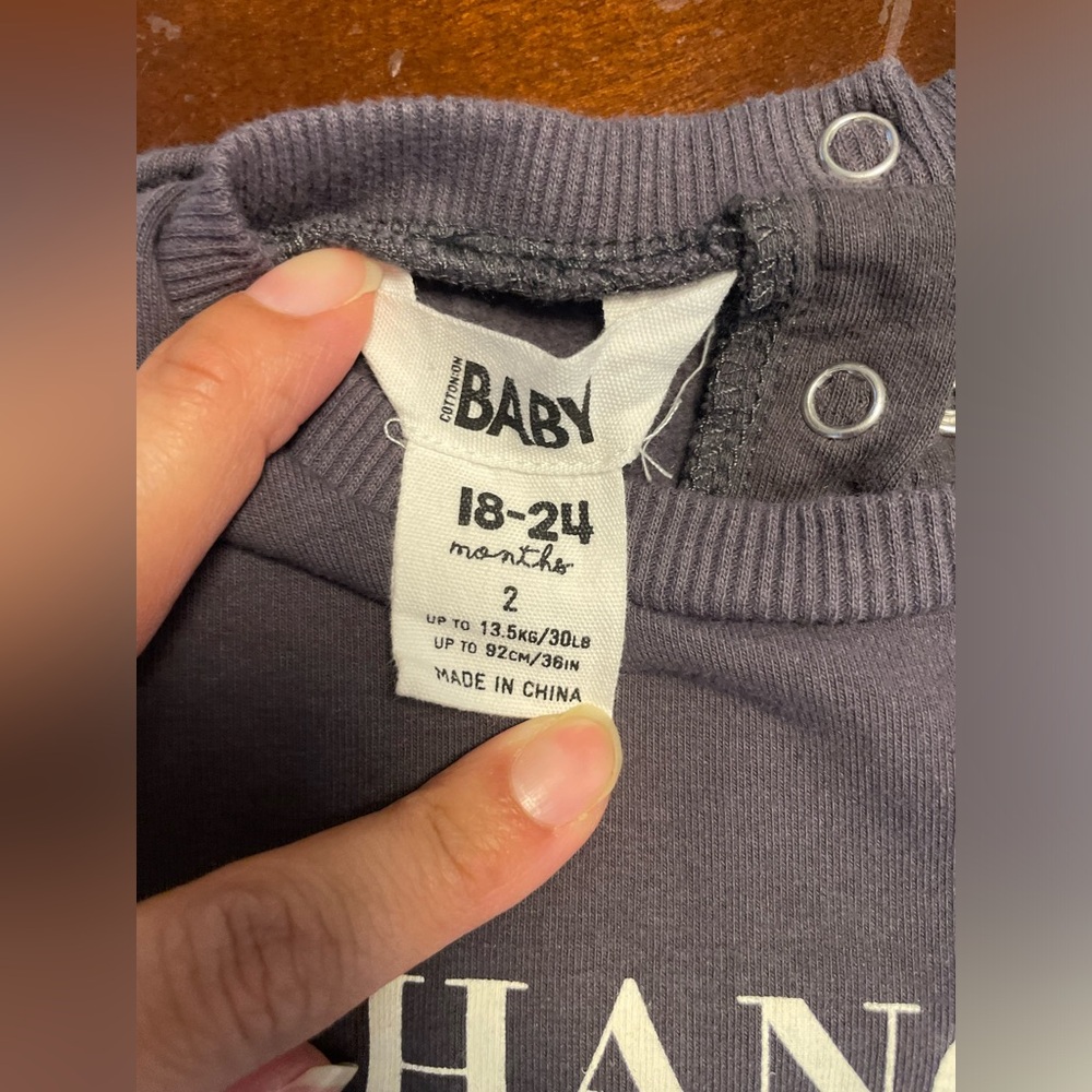 Hangry sweater baby boy - Picture 2 of 2